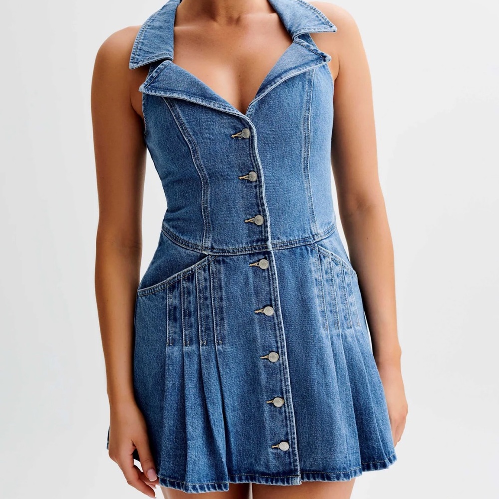 MESHKI JEAN DRESS